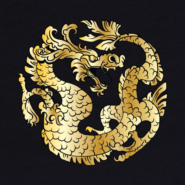 Gold Dragon 09 by Verboten